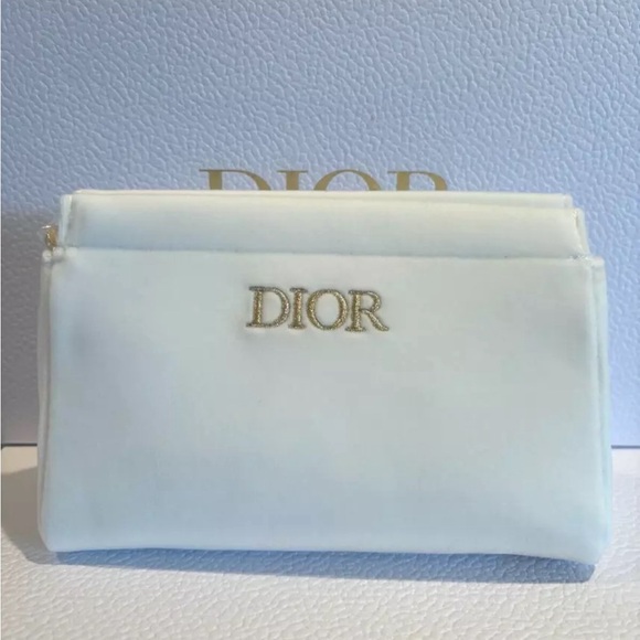 Dior Handbags - Dior Holiday Limited Edition Velvet Makeup Pouch -New